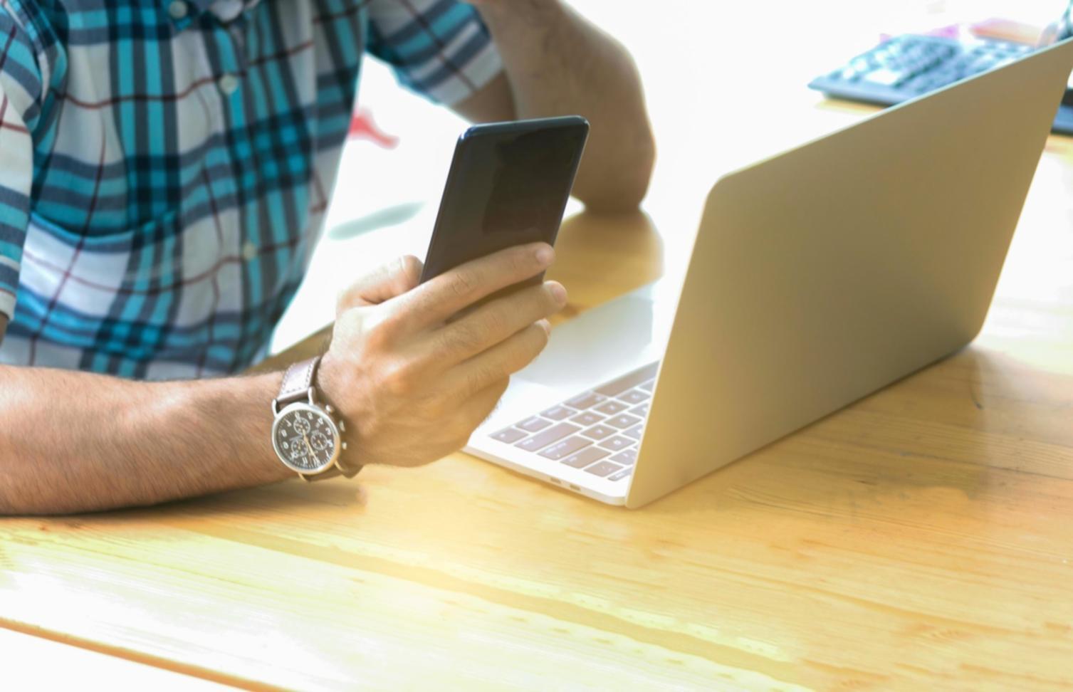 SEO audit tools and analytics dashboard on laptop